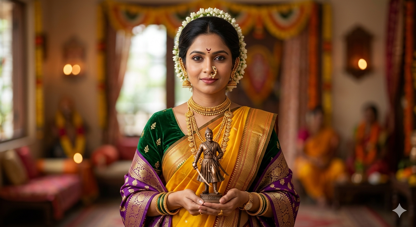 Maharashtrian woman